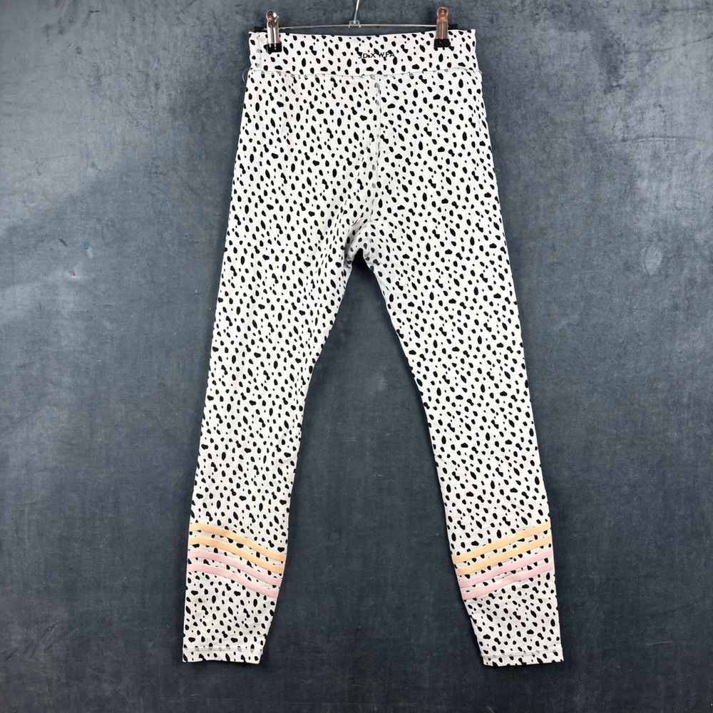 White Fox Boutique Dalmatian Print Leggings - Picture 8 of 11